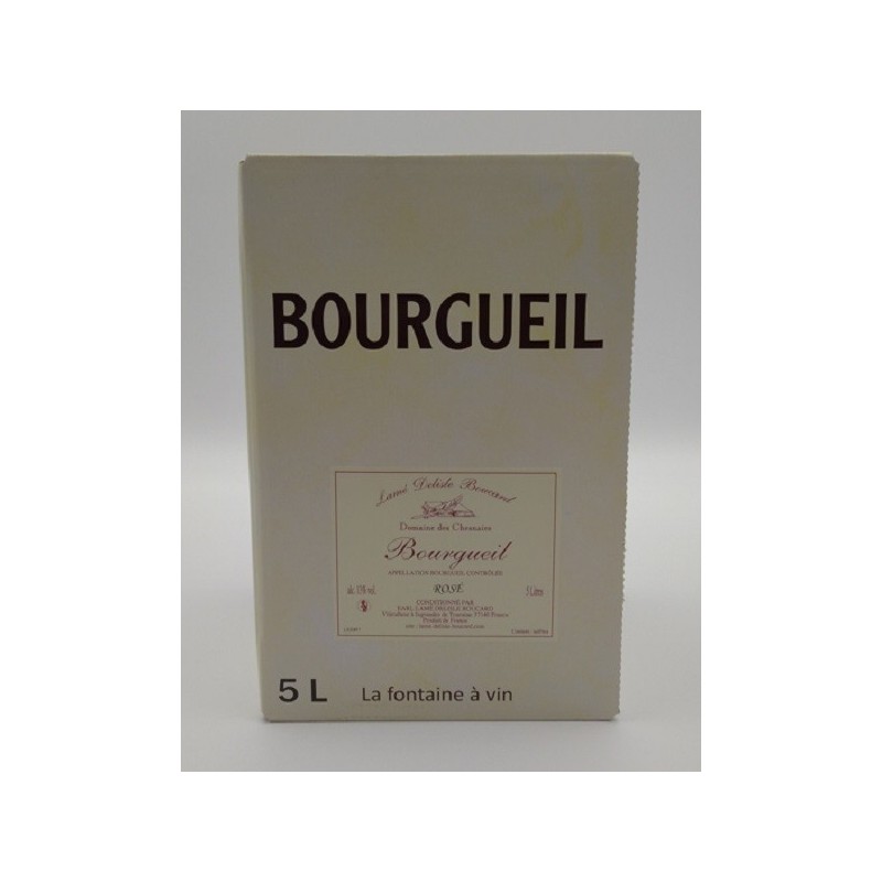 Domaine Lame Delisle Boucard Saint-Nicolas De Bourgeuil Rose Bib 5 Litres | french wine